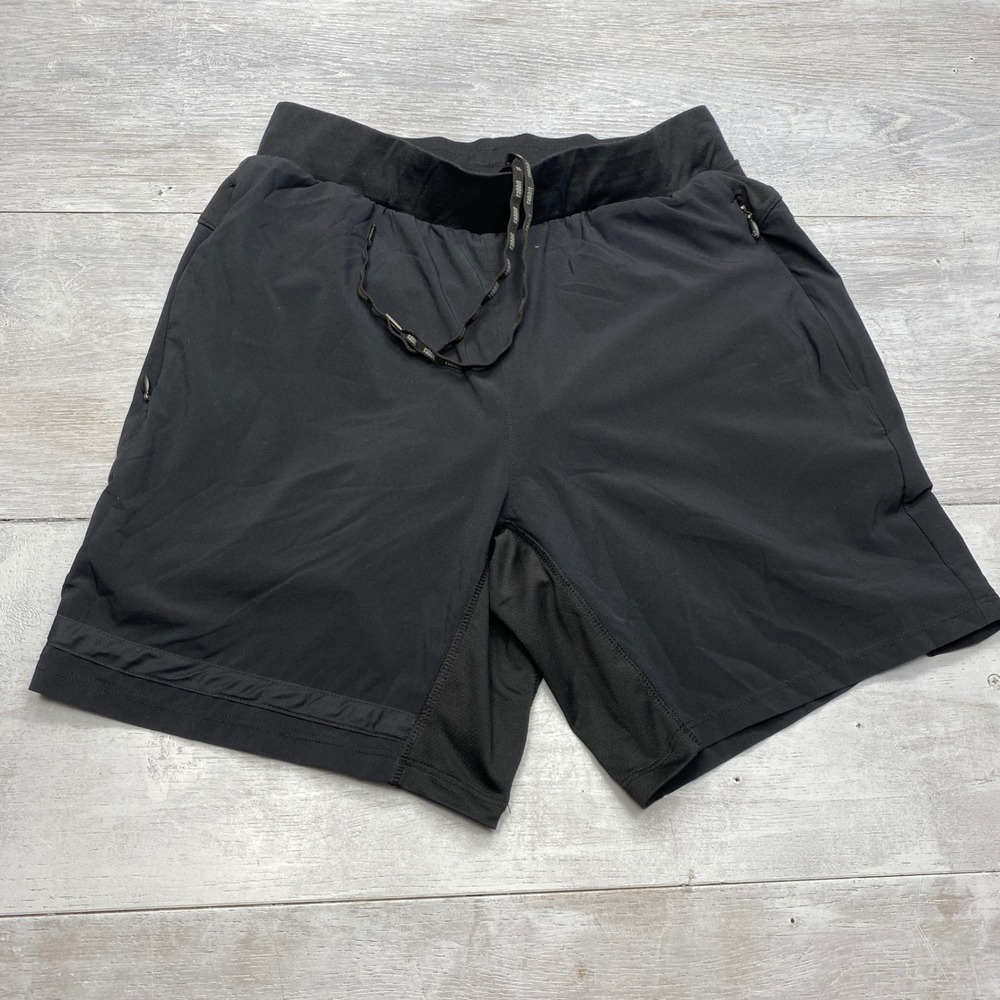 Rabbit Running Shorts Mens SM Black FKT 7" Inseam Athletic Trail Gym Pockets